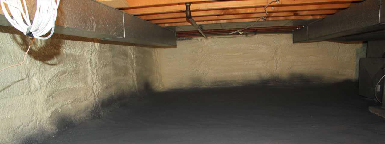 Jupiter spray foam insulation for crawl spaces